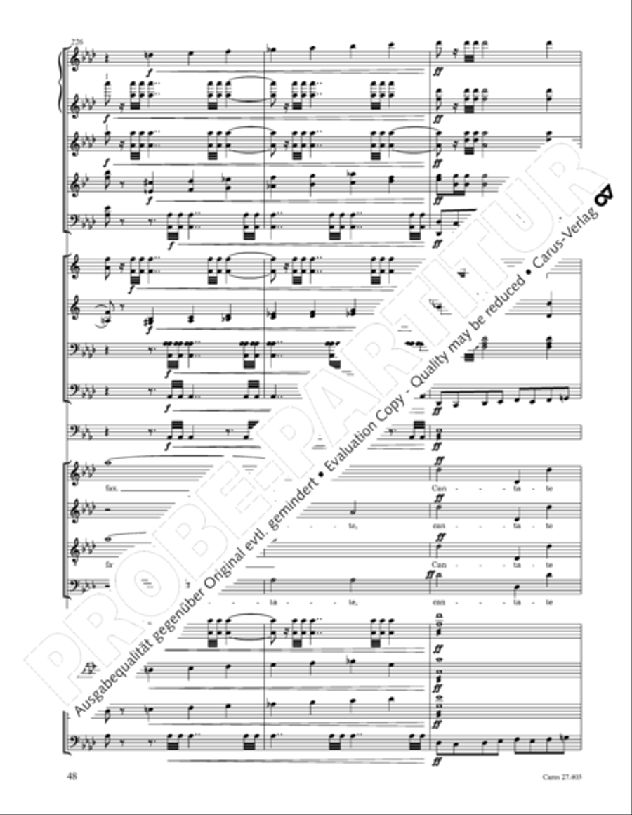 Mottetto per San Paolino Mottetto per San Paolino 4-Part scores gallery preview page 49