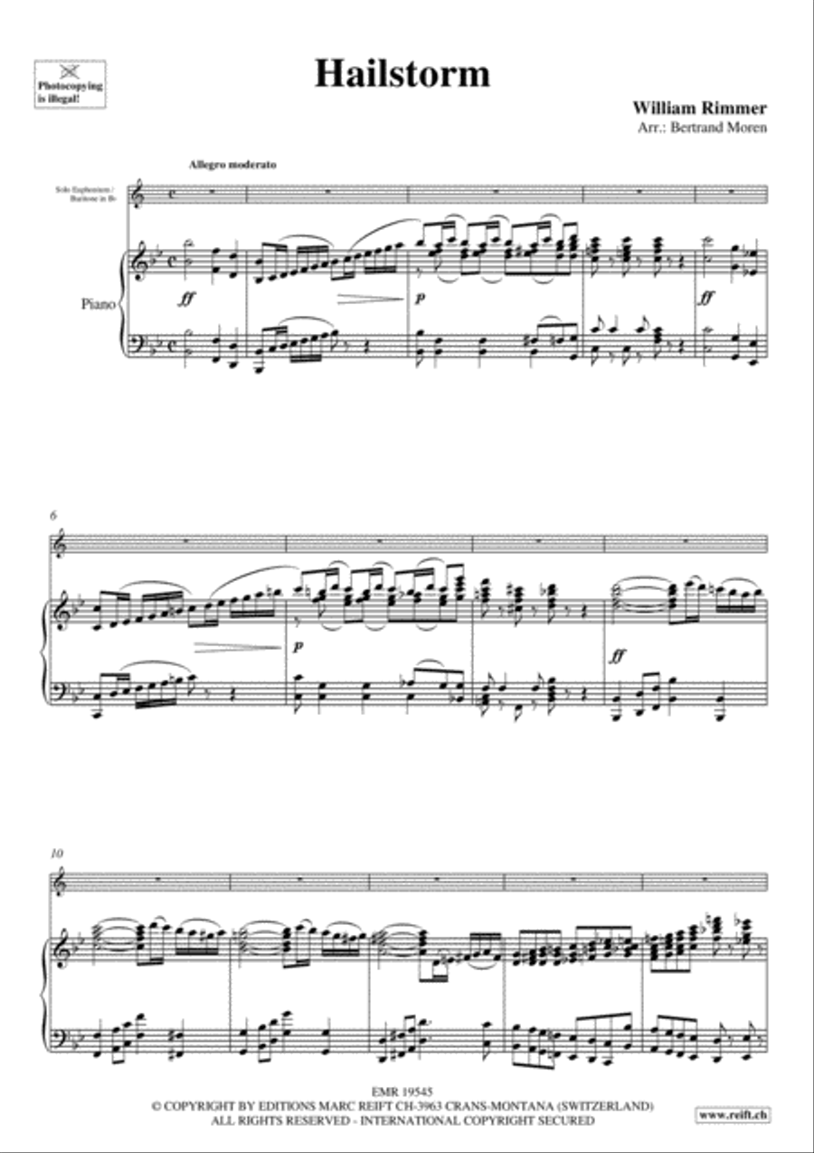 Hailstorm Hailstorm Baritone Horn scores gallery preview page 3