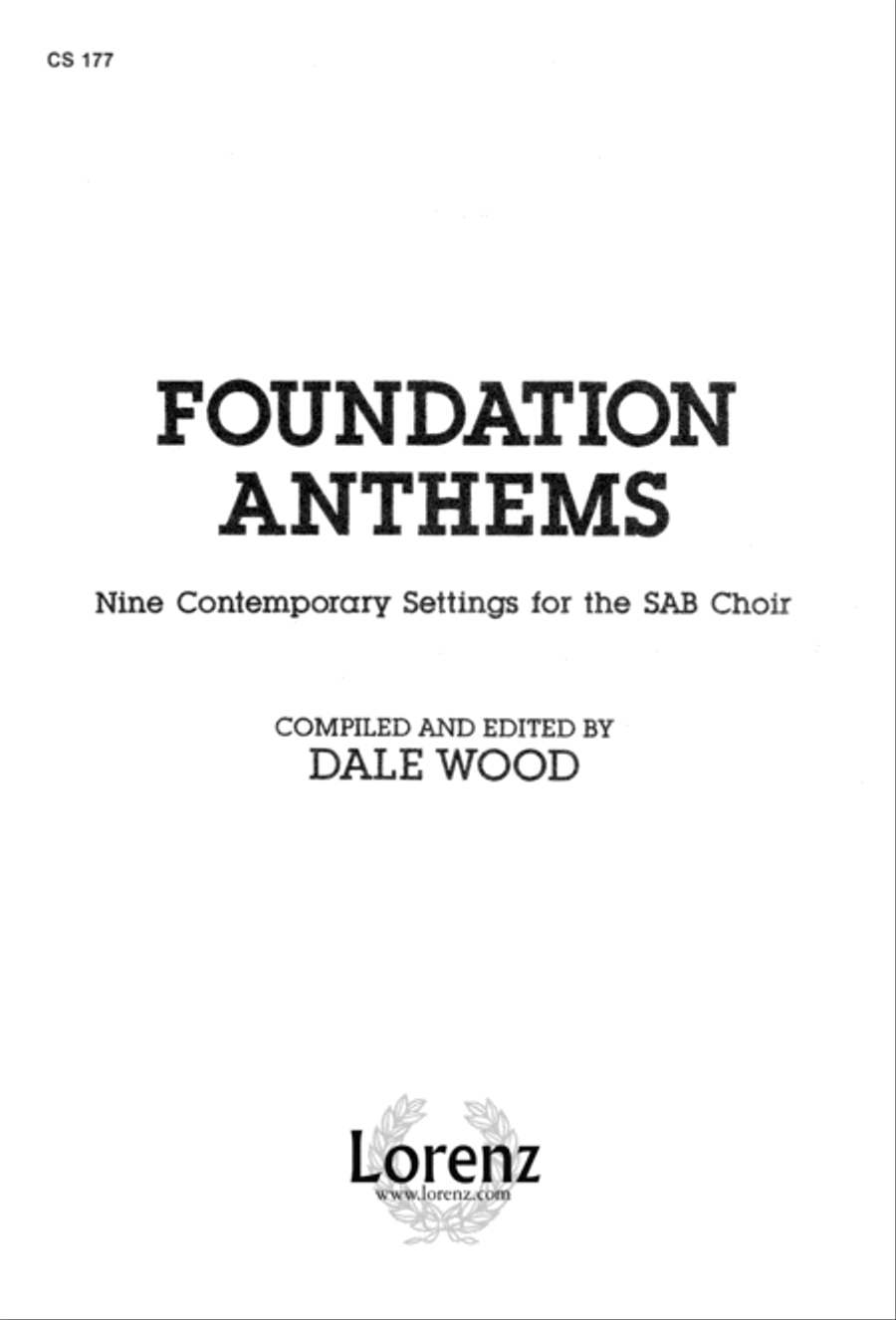 Foundation Anthems Foundation Anthems 3-Part scores gallery preview page 3
