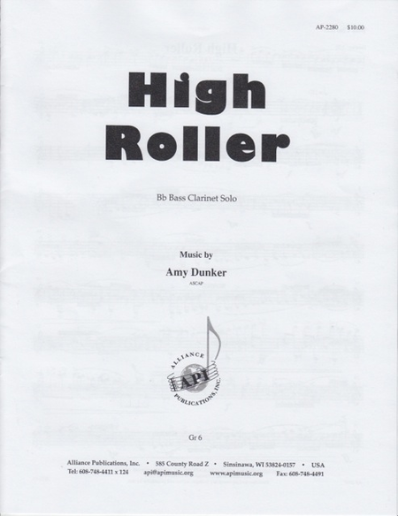 High Roller - Solo Bb Bass Clarinet image number null