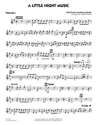 A Little Night Music - Tenor Sax 1