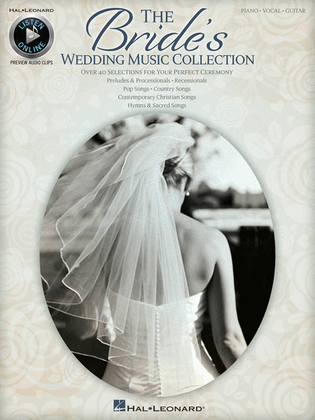 Book cover for The Bride's Wedding Music Collection