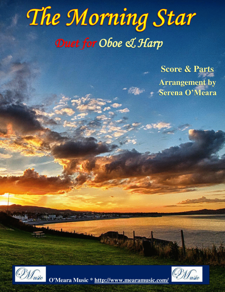 The Morning Star, Duet for Oboe & Harp Oboe - Digital Sheet Music