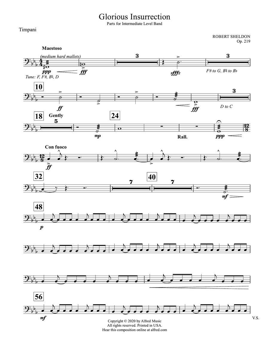 Glorious Revolution: Timpani