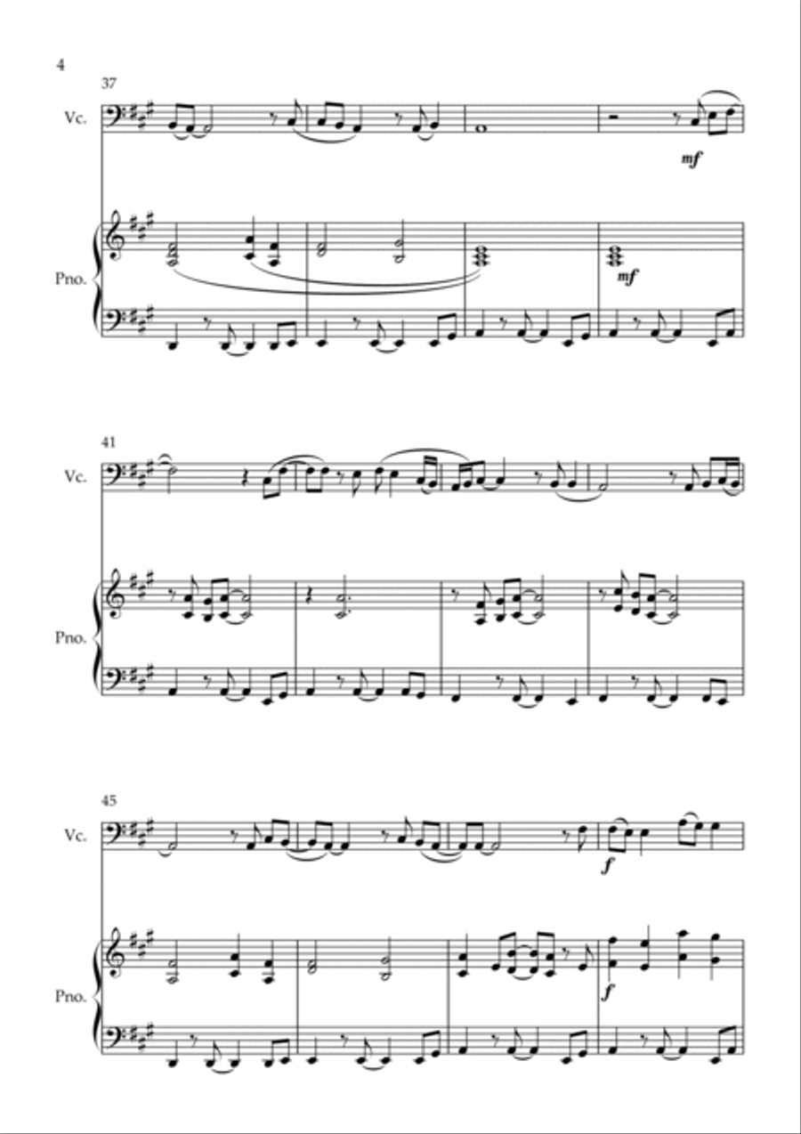 Stand By Me Piano scores gallery preview page 4