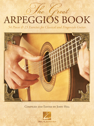 Book cover for The Great Arpeggios Book