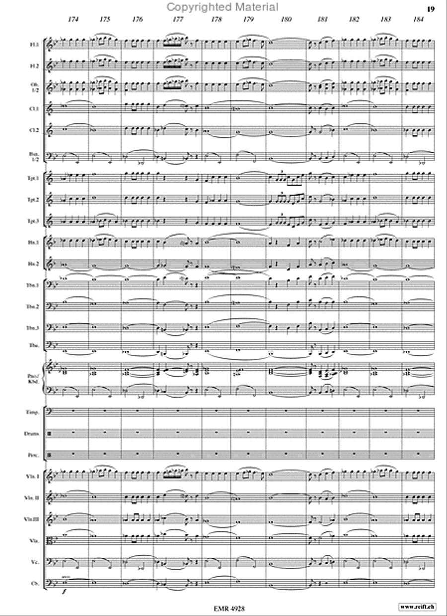 Fiddler On The Roof Orchestra scores gallery preview page 19