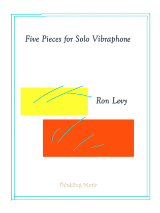 Book cover for FIVE PIECES FOR VIBRAPHONE SOLO
