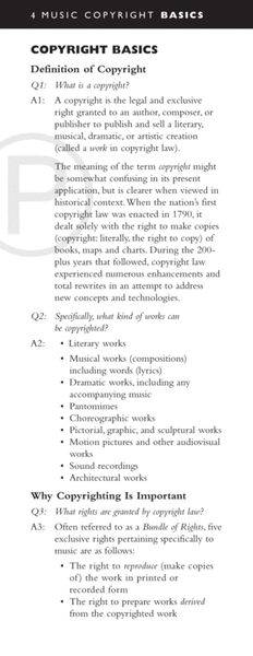 Music Copyright Basics