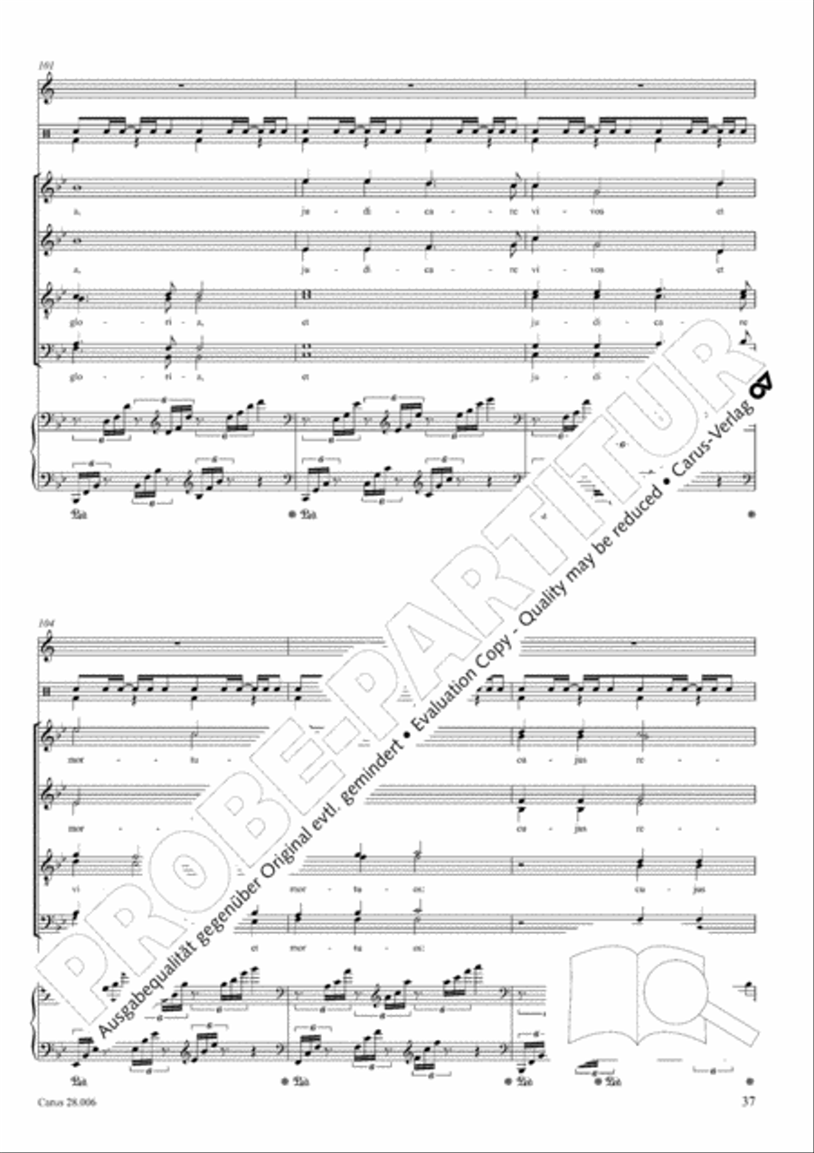 Pastoral Mass 4-Part scores gallery preview page 38