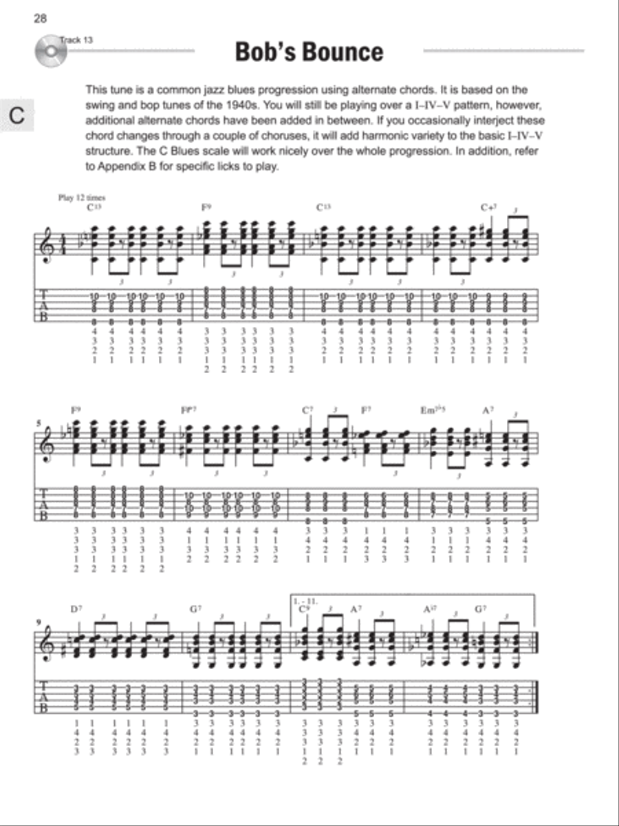 Blues Guitar Tracks Blues Guitar Tracks Electric Guitar scores gallery preview page 5
