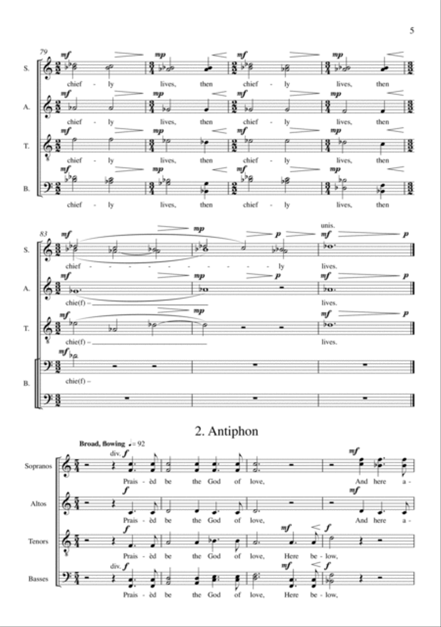 Vertue Choir scores gallery preview page 5