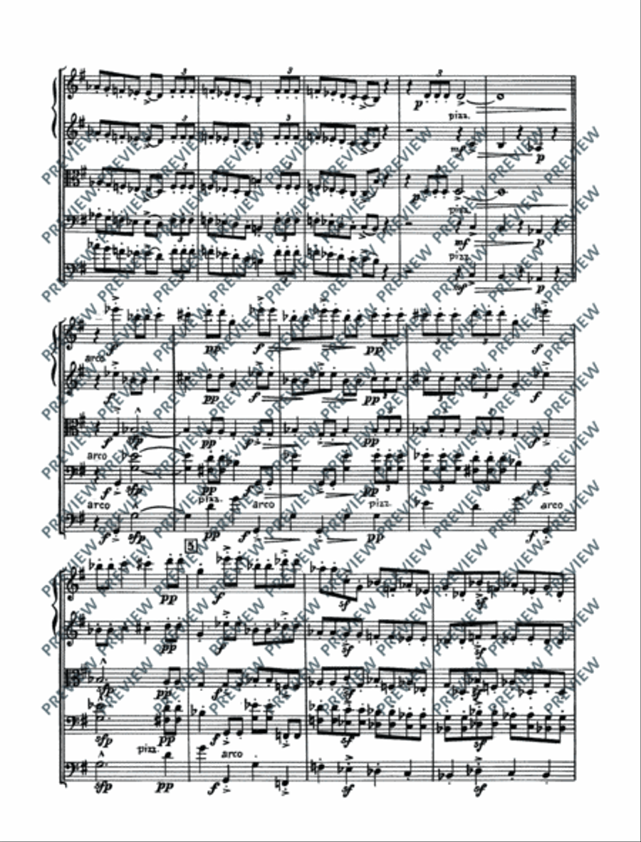 Quartet in D Quartet in D String Quartet scores gallery preview page 10