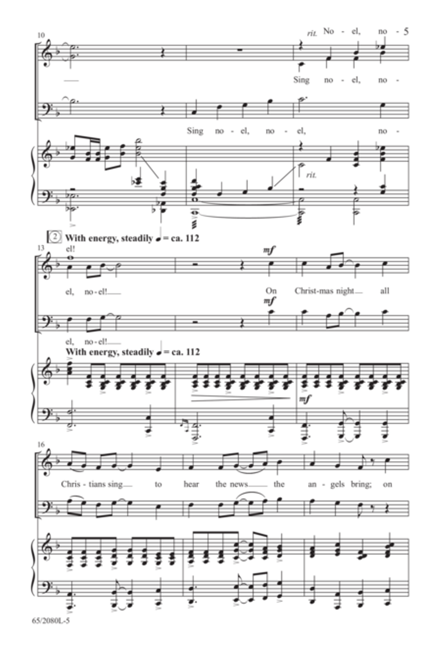 A Noel Celebration 3-Part scores gallery preview page 6