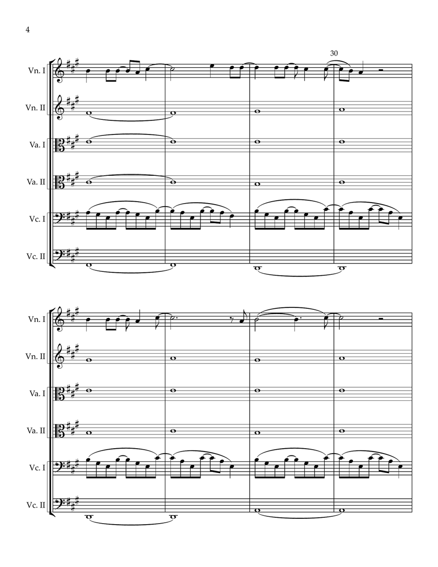 Sailing Sailing Cello scores gallery preview page 4