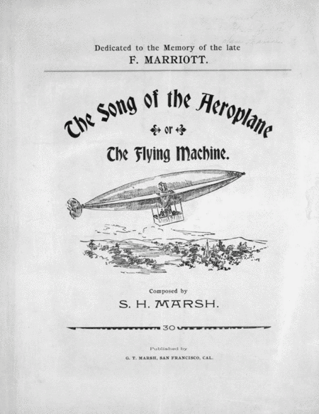 The Song of the Aeroplane, or, The Flying Machine
