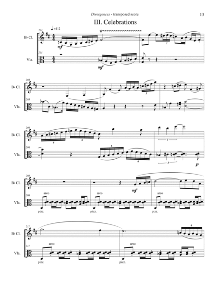 Dialogue Dialogue Clarinet Solo scores gallery preview page 4