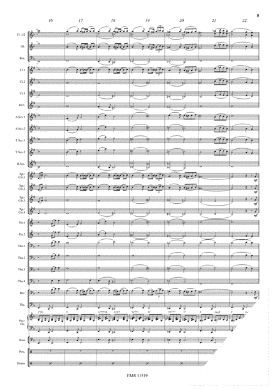 Ben Concert Band scores gallery preview page 6
