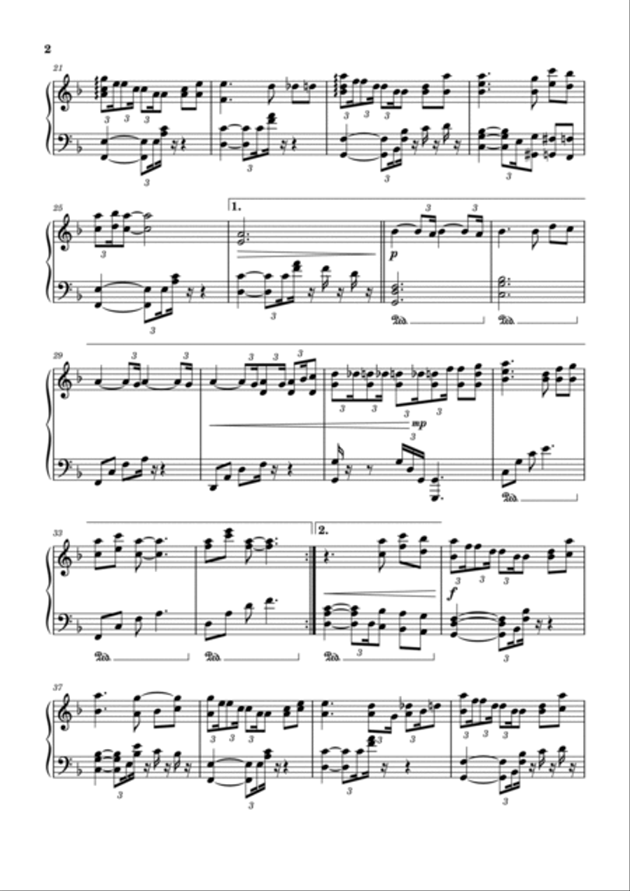 Only Piano Solo scores gallery preview page 2