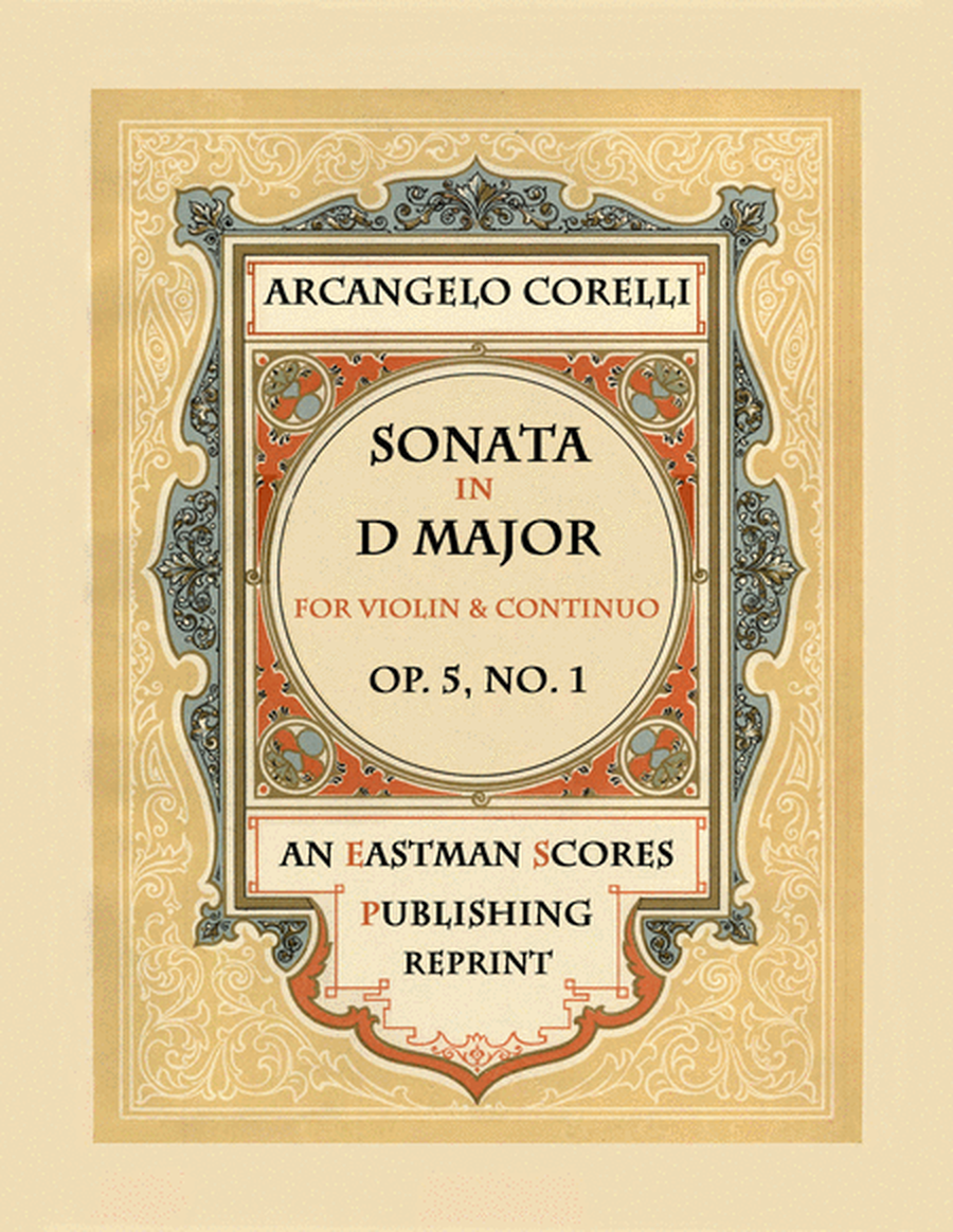 Sonata, Op.5, No. 1