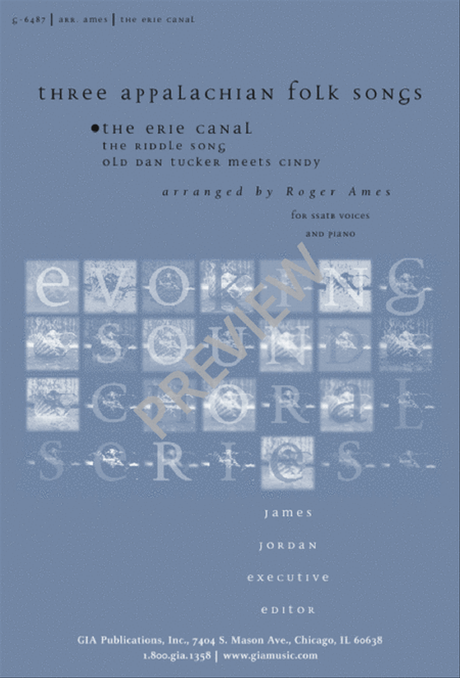 The Erie Canal SSATB scores gallery preview page 1