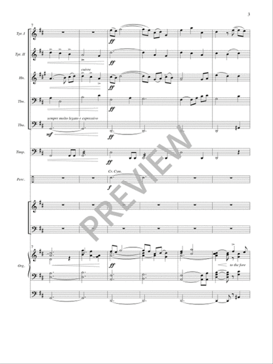 Festival First Nowell - Full Score and Parts 4-Part scores gallery preview page 4