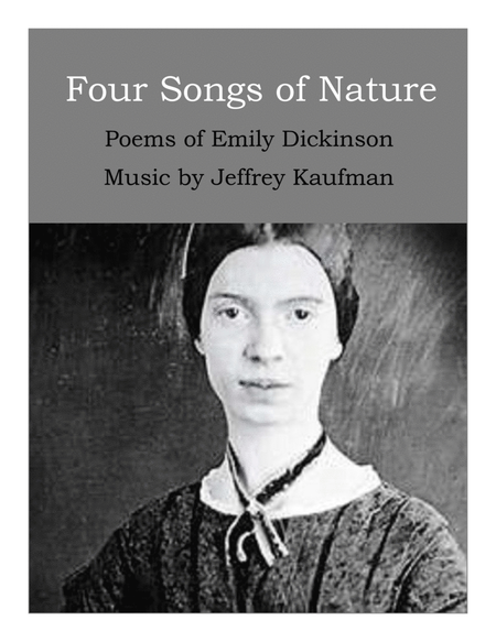 Emily Dickinson Four Songs of Nature image number null