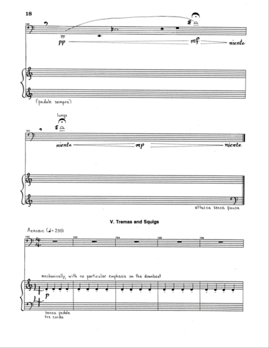 Fractals Bassoon scores gallery preview page 19