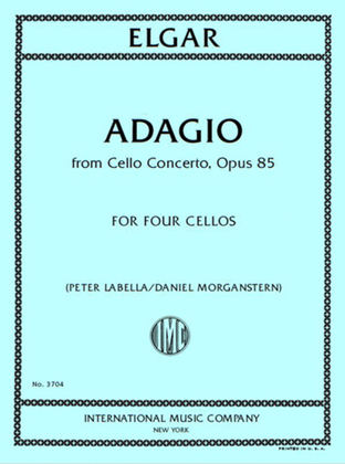 Book cover for Adagio From Cello Concerto, Opus 85