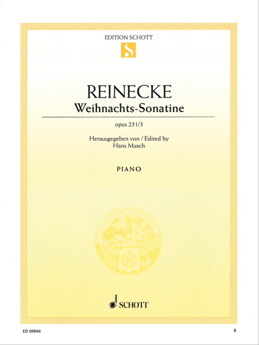 Weihnachts-Sonatine, Op. 251 No. 3 Piano Solo scores gallery preview page 1