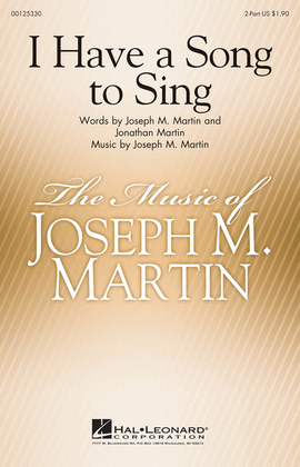 Book cover for I Have a Song to Sing