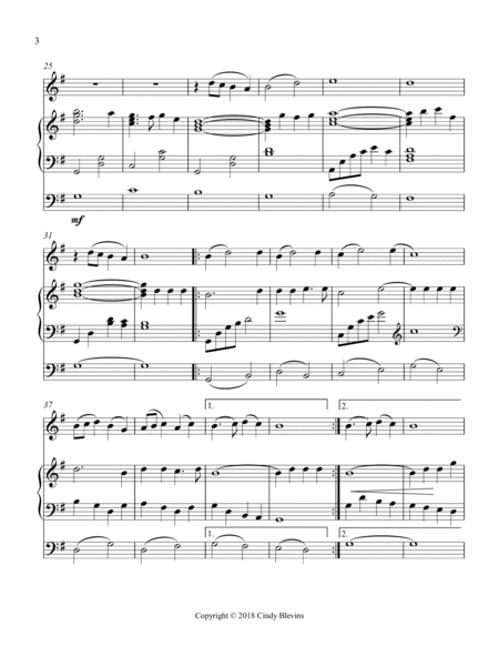 How Great Thou Art, for Harp, Violin and Cello image number null