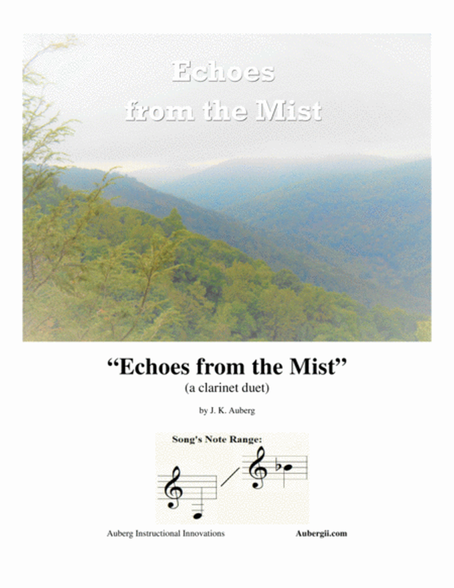 Echoes from the Mist (a clarinet duet) image number null