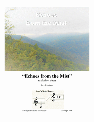 Echoes from the Mist (a clarinet duet)