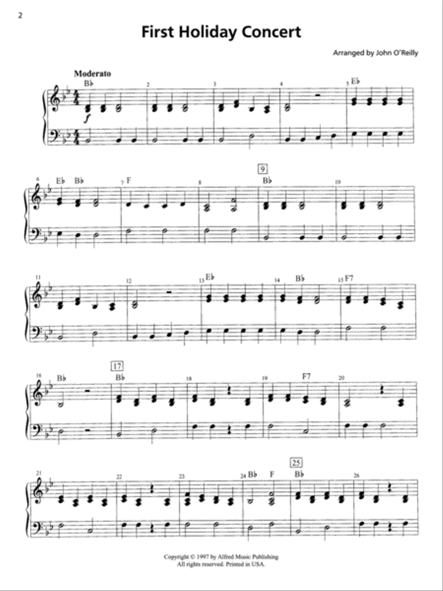 Accent on Performance Holiday Collection Concert Band scores gallery preview page 3