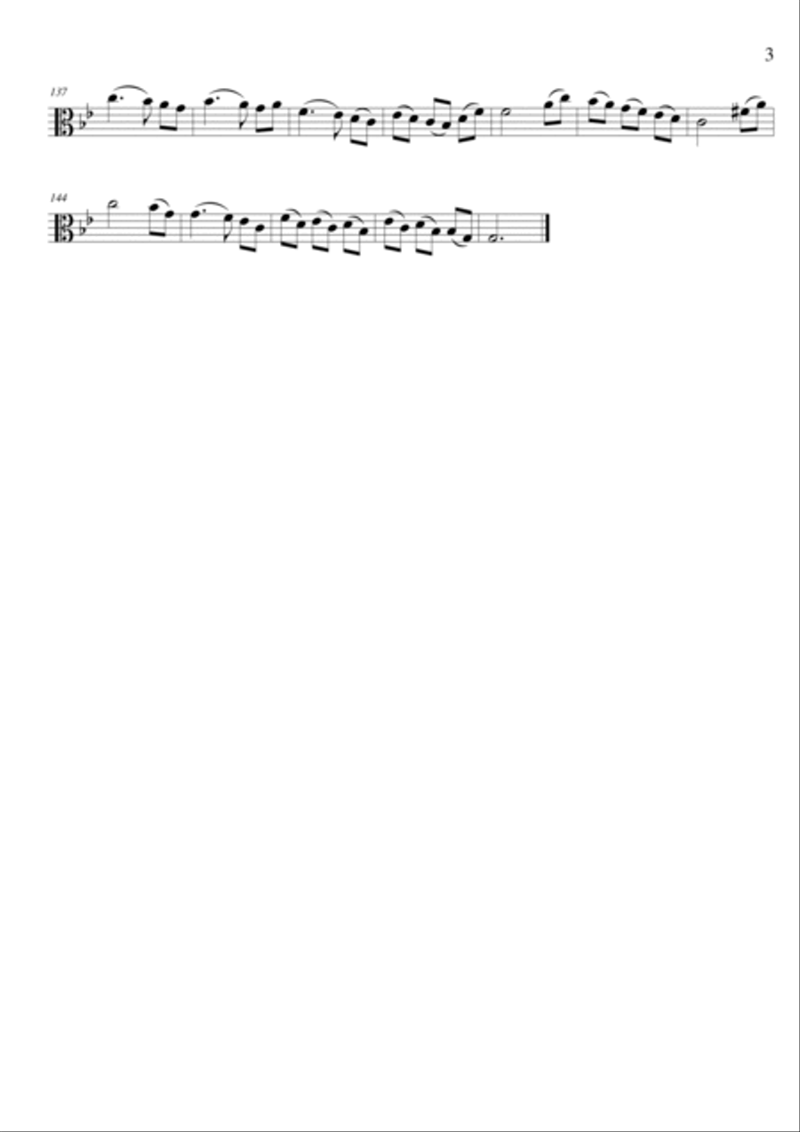 Euphoria Viola Solo scores gallery preview page 5