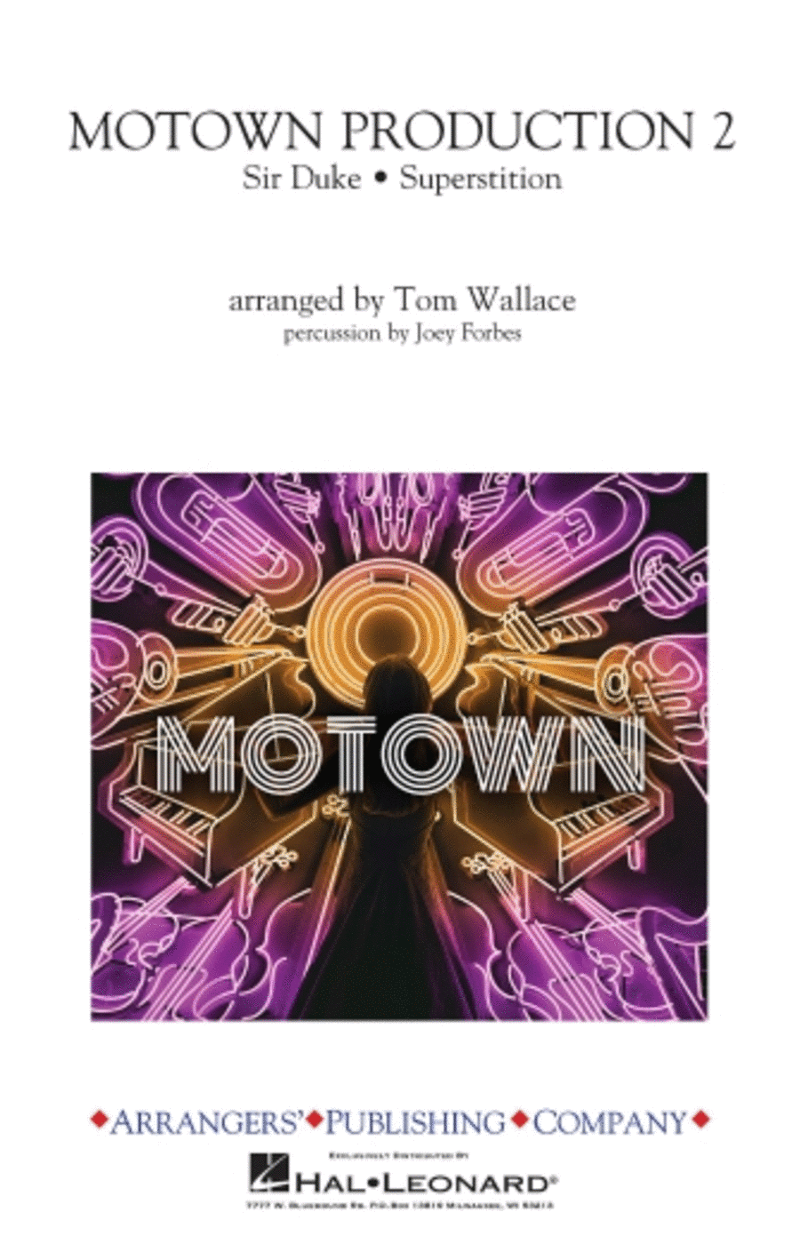 Motown Production 2 Marching Band scores gallery preview page 1