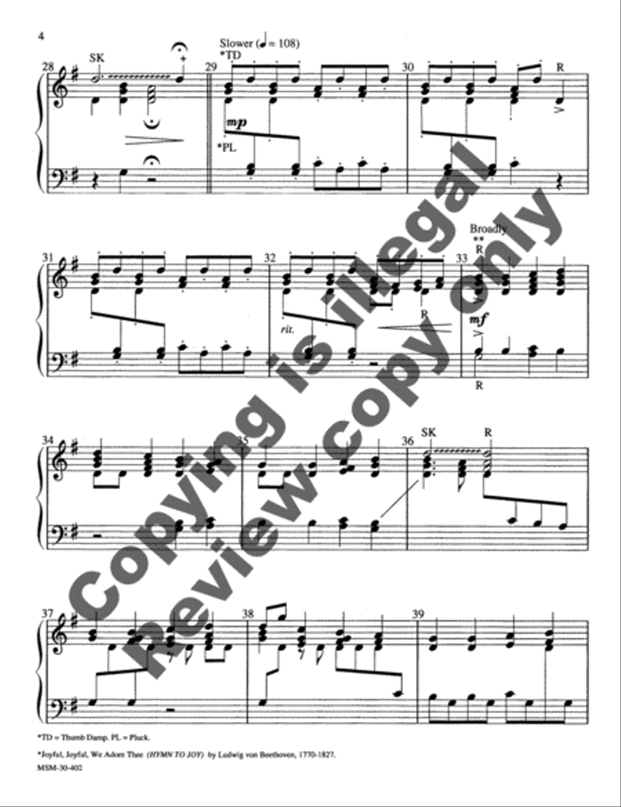 Easter Victory 2-Octaves scores gallery preview page 5