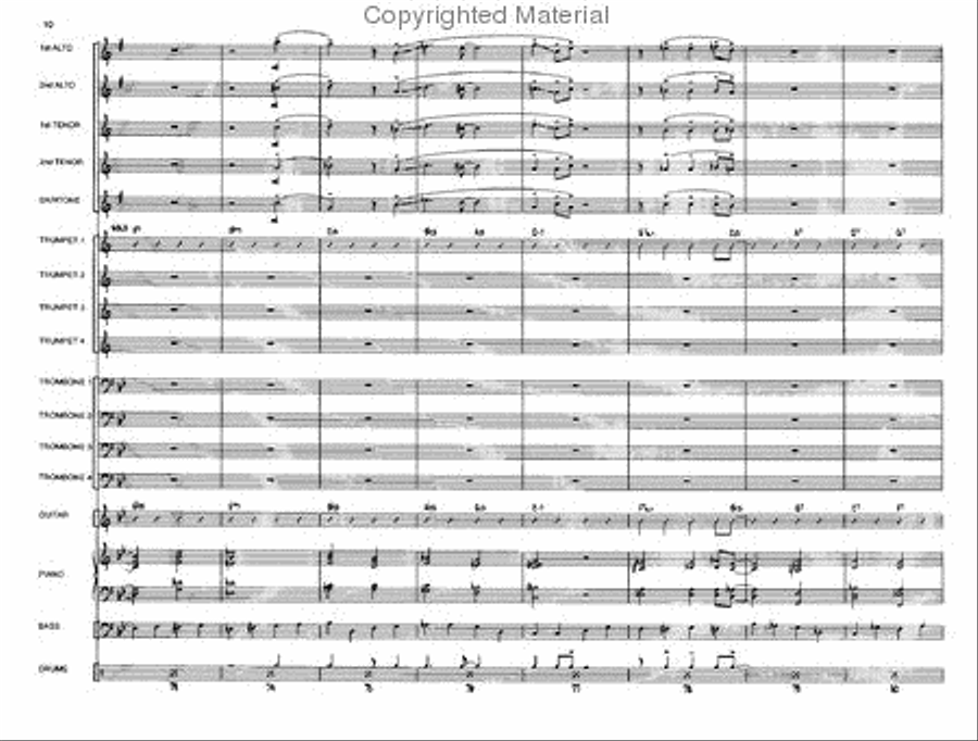 Blue Hue Jazz Ensemble scores gallery preview page 10