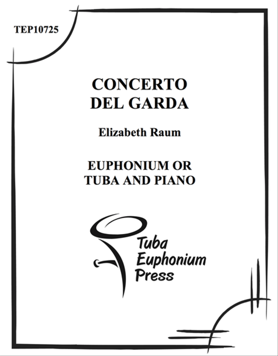 Concerto del Garda Concerto del Garda Euphonium scores gallery preview page 1