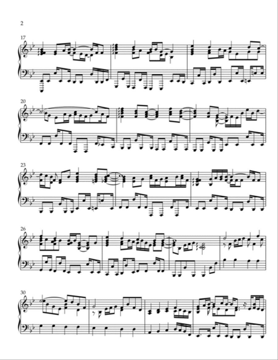 Can You Feel The Love Tonight Piano Solo scores gallery preview page 2