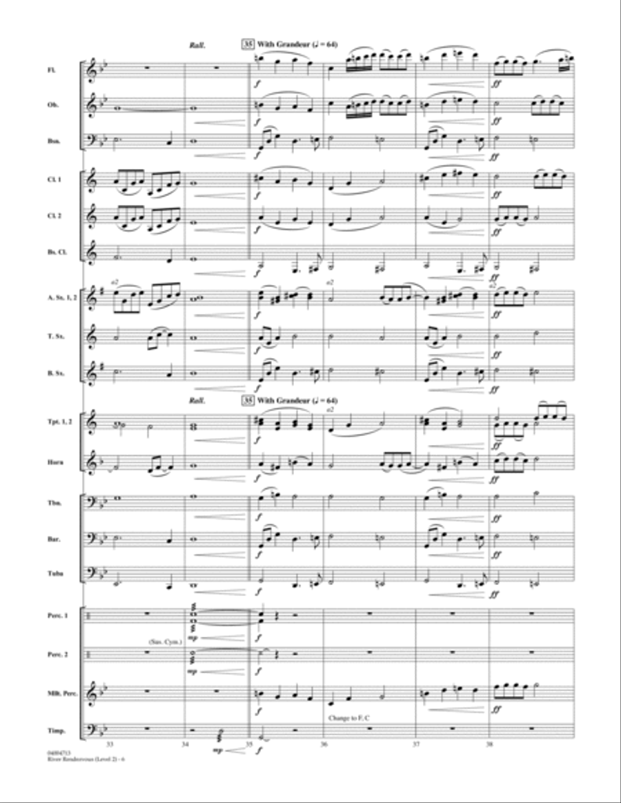 River Rendezvous - Full Score (Level 2) Score scores gallery preview page 6