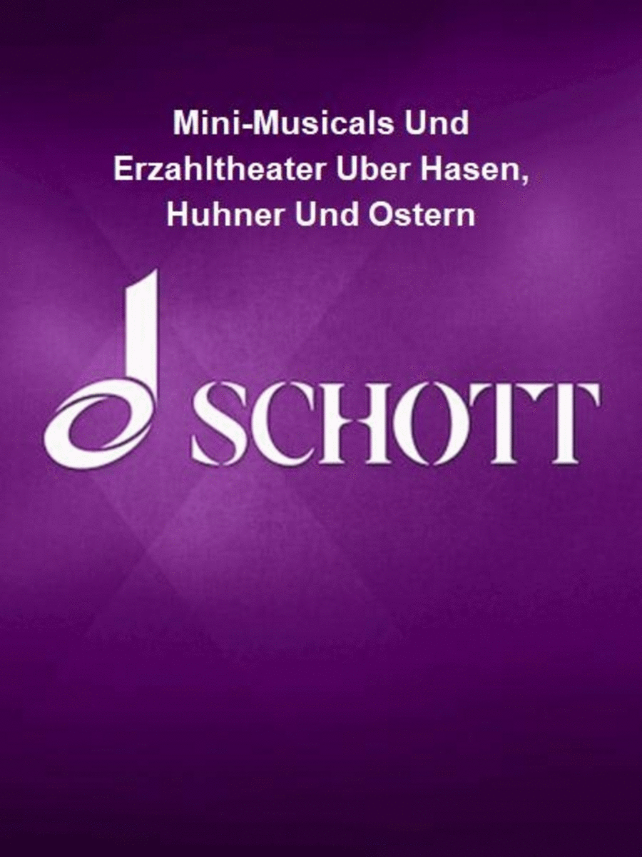 Mini-Musicals Und Erzähltheater Über Hasen, Hühner Und Ostern Acoustic Guitar scores gallery preview page 1
