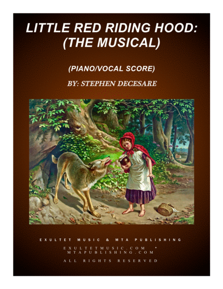 Little Red Riding Hood: the musical (Piano/Vocal Score) image number null