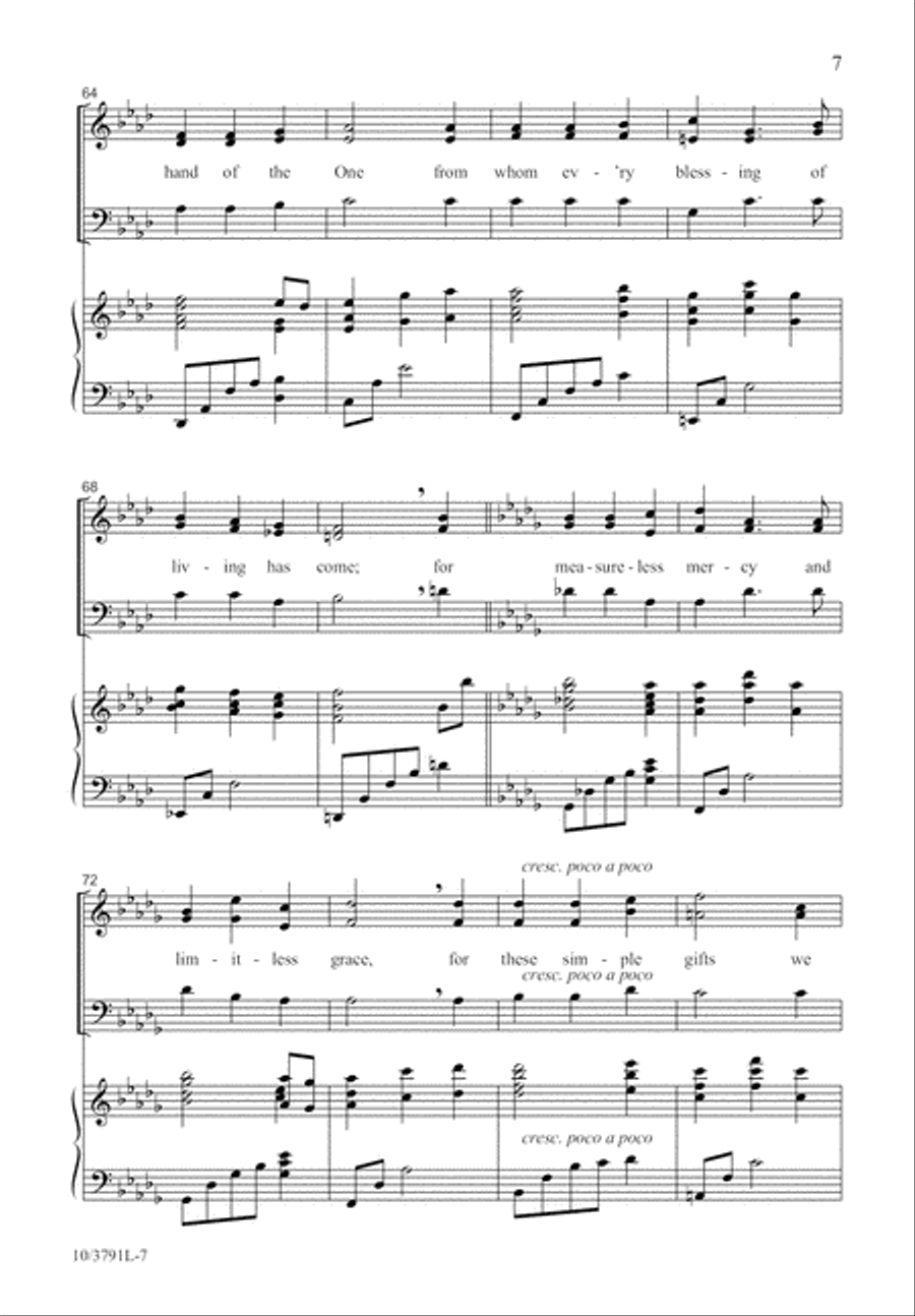 Simple Praise 3-Part scores gallery preview page 8