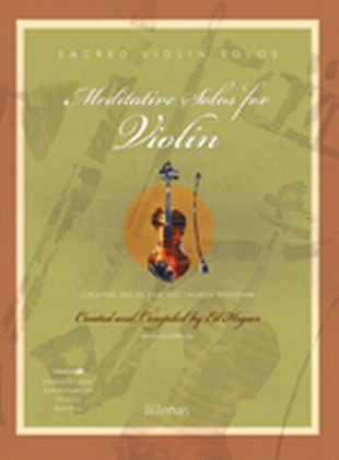 Book cover for Meditative Solos for Violin