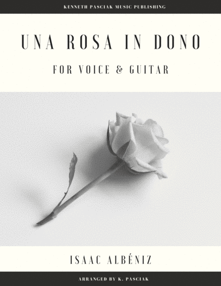 Una rosa in dono (for Voice and Guitar)