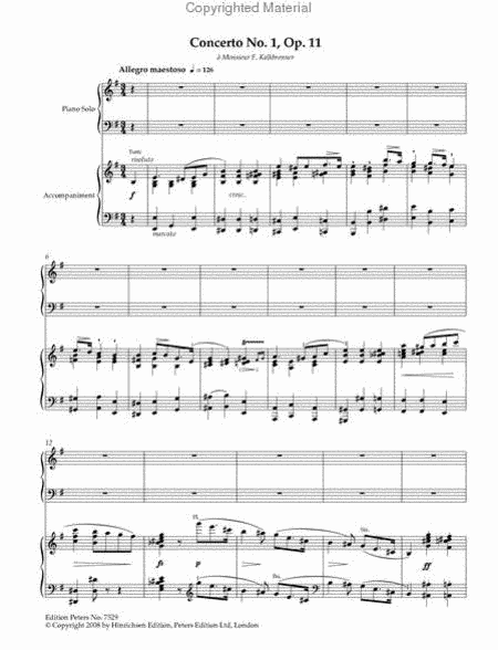 Piano Concerto No. 1 in E minor Op. 11 (Edition for 2 Pianos)