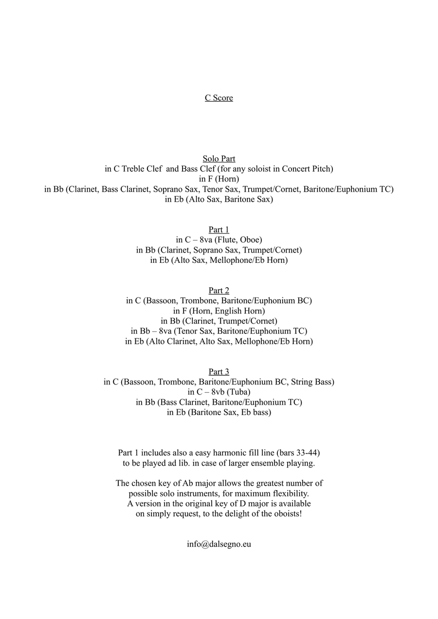 Gabriel's Oboe Small Ensemble scores gallery preview page 2