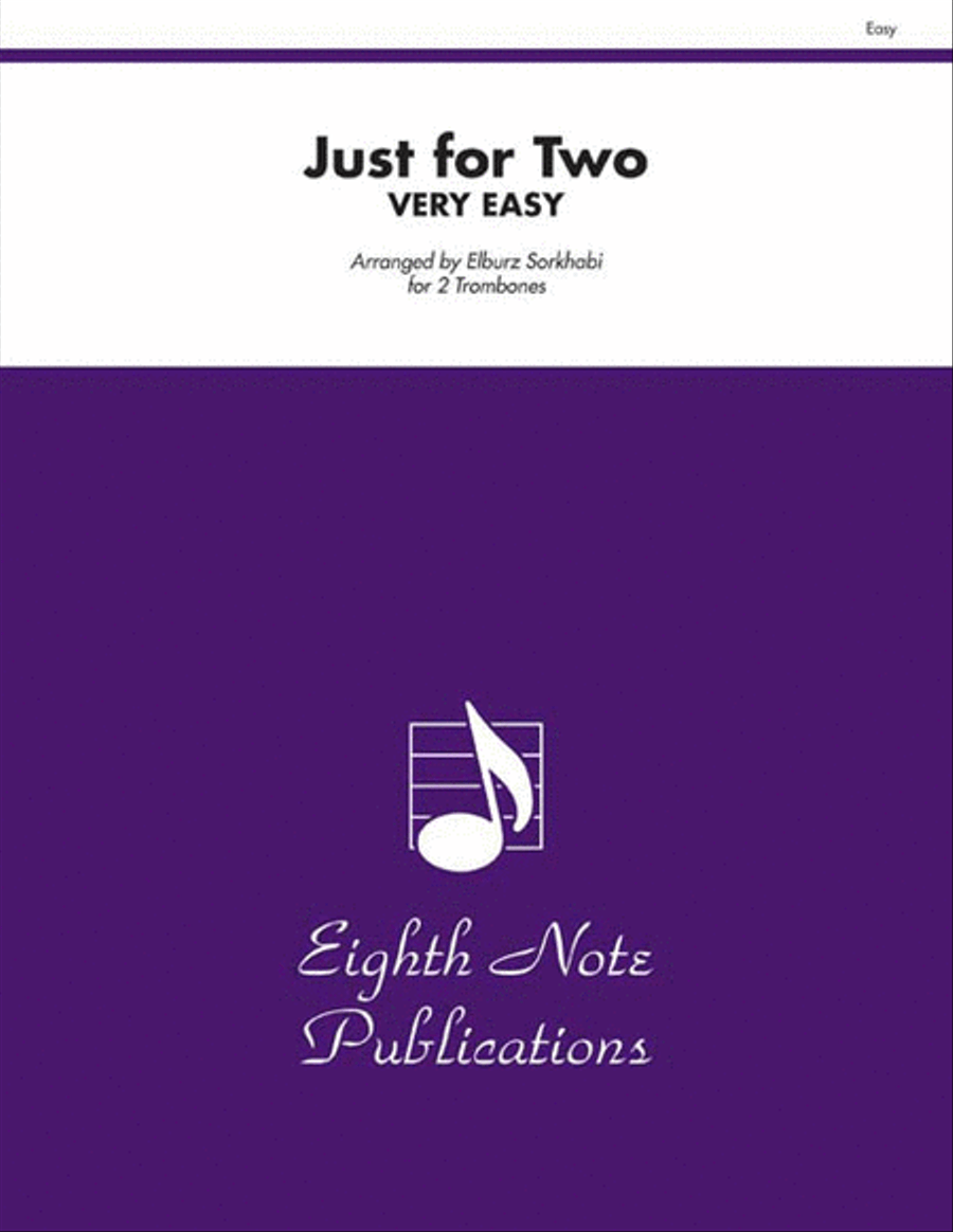 Just for Two Very Easy Trombone Duet scores gallery preview page 1